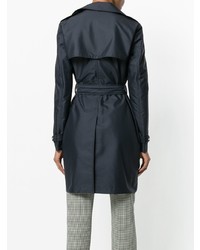 Женский темно-синий плащ от Fay