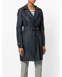 Женский темно-синий плащ от Fay