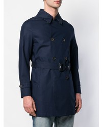 Мужской темно-синий плащ от MACKINTOSH