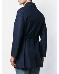 Мужской темно-синий плащ от MACKINTOSH