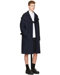 Мужской темно-синий плащ от Marni