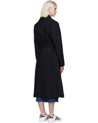 Женский темно-синий плащ от Won Hundred