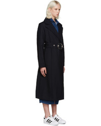 Женский темно-синий плащ от Won Hundred