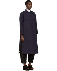 Женский темно-синий плащ от Enfold