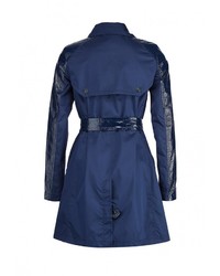 Женский темно-синий плащ от Odri