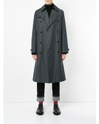 Мужской темно-синий плащ от Loveless