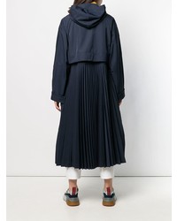 Женский темно-синий плащ от Sportmax