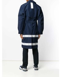 Мужской темно-синий плащ от Junya Watanabe MAN