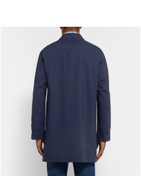 Мужской темно-синий плащ от Canali