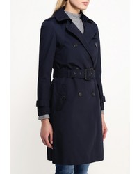 Женский темно-синий плащ от Selected Femme