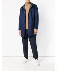 Мужской темно-синий плащ от Kired