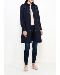 Женский темно-синий плащ от Tom Farr