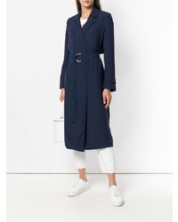 Женский темно-синий плащ от Noon By Noor