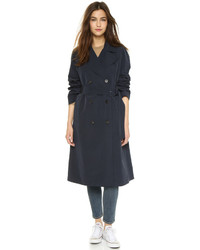 Женский темно-синий плащ от 6397