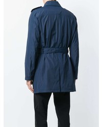 Мужской темно-синий плащ от Michael Kors Collection