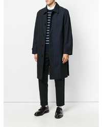 Мужской темно-синий плащ от Burberry