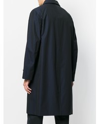 Мужской темно-синий плащ от Burberry