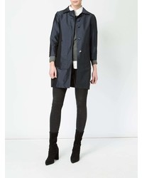 Женский темно-синий плащ от Herno