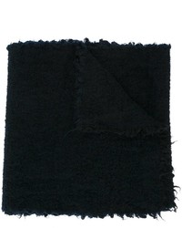 Мужской темно-синий плетеный шарф от Faliero Sarti