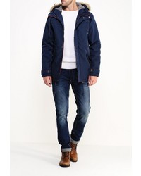 Мужской темно-синий пуховик от Alcott