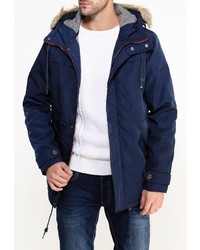 Мужской темно-синий пуховик от Alcott