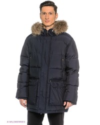 Мужской темно-синий пуховик от Baon