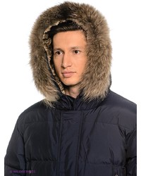 Мужской темно-синий пуховик от Baon