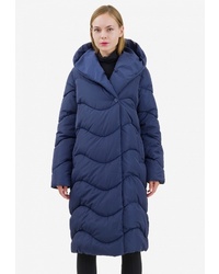 Женский темно-синий пуховик от Doctor E