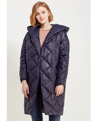 Женский темно-синий пуховик от Doroteya