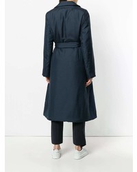 Женский темно-синий пуховик от The Row