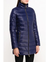 Женский темно-синий пуховик от EA7