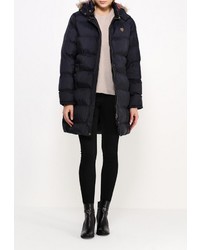 Женский темно-синий пуховик от Edge Clothing