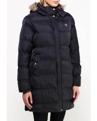 Женский темно-синий пуховик от Edge Clothing