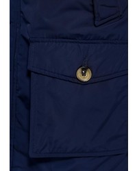 Мужской темно-синий пуховик от F5