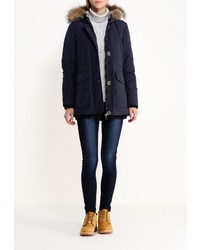 Женский темно-синий пуховик от Featuring