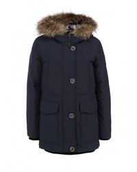 Женский темно-синий пуховик от Featuring