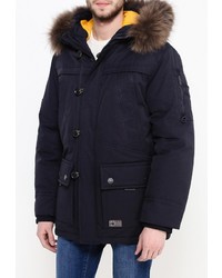 Мужской темно-синий пуховик от Fergo