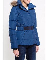 Женский темно-синий пуховик от FIVE seasons