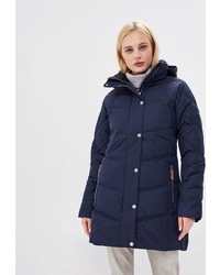 Женский темно-синий пуховик от FIVE seasons