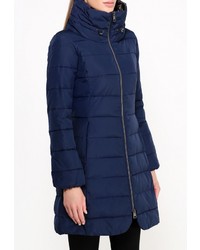 Женский темно-синий пуховик от Fontana 2.0