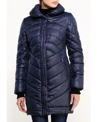 Женский темно-синий пуховик от Grishko