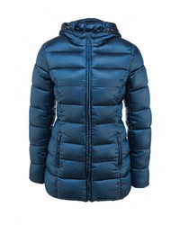 Женский темно-синий пуховик от Grishko