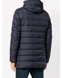 Мужской темно-синий пуховик от Herno
