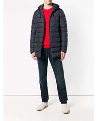 Мужской темно-синий пуховик от Herno