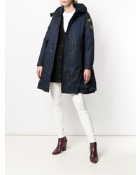 Женский темно-синий пуховик от Woolrich