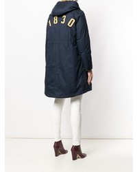 Женский темно-синий пуховик от Woolrich