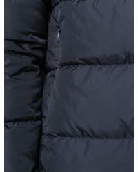 Женский темно-синий пуховик от Herno