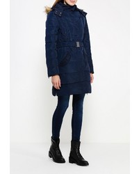 Женский темно-синий пуховик от Ichi