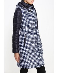 Женский темно-синий пуховик от Indiano Natural