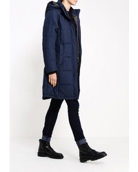 Женский темно-синий пуховик от Jack Wolfskin